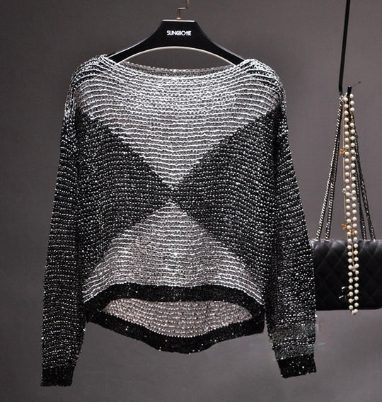 Kitty | Women's Sequin Top