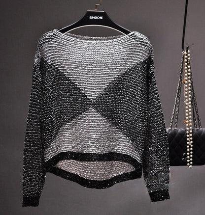 Kitty | Women's Sequin Top