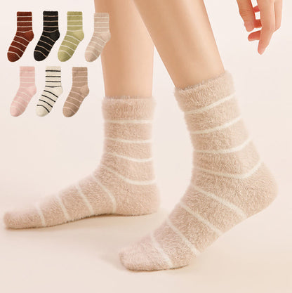 Nia | Women's Fluffy Socks