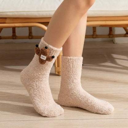 Jessie | Women's Fluffy Socks