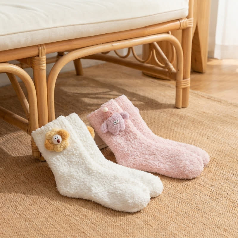 Jessie | Women's Fluffy Socks
