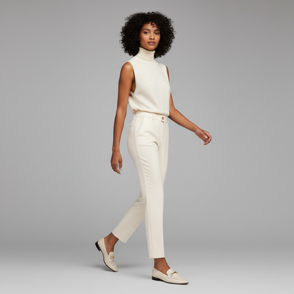 Bianca | Women's Black Trousers for Elegant Style