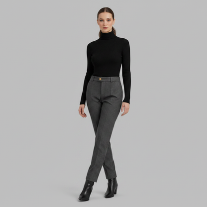Bianca | Women's Black Trousers for Elegant Style