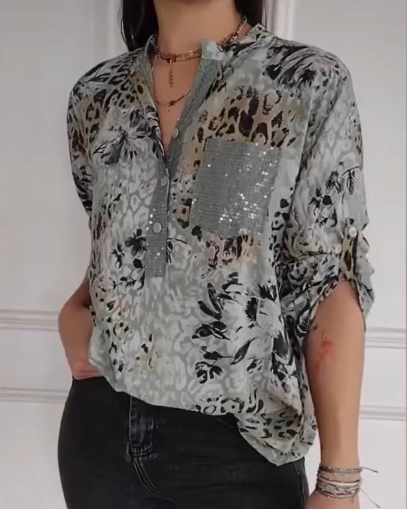 Tabitha | Women's Sequin Top