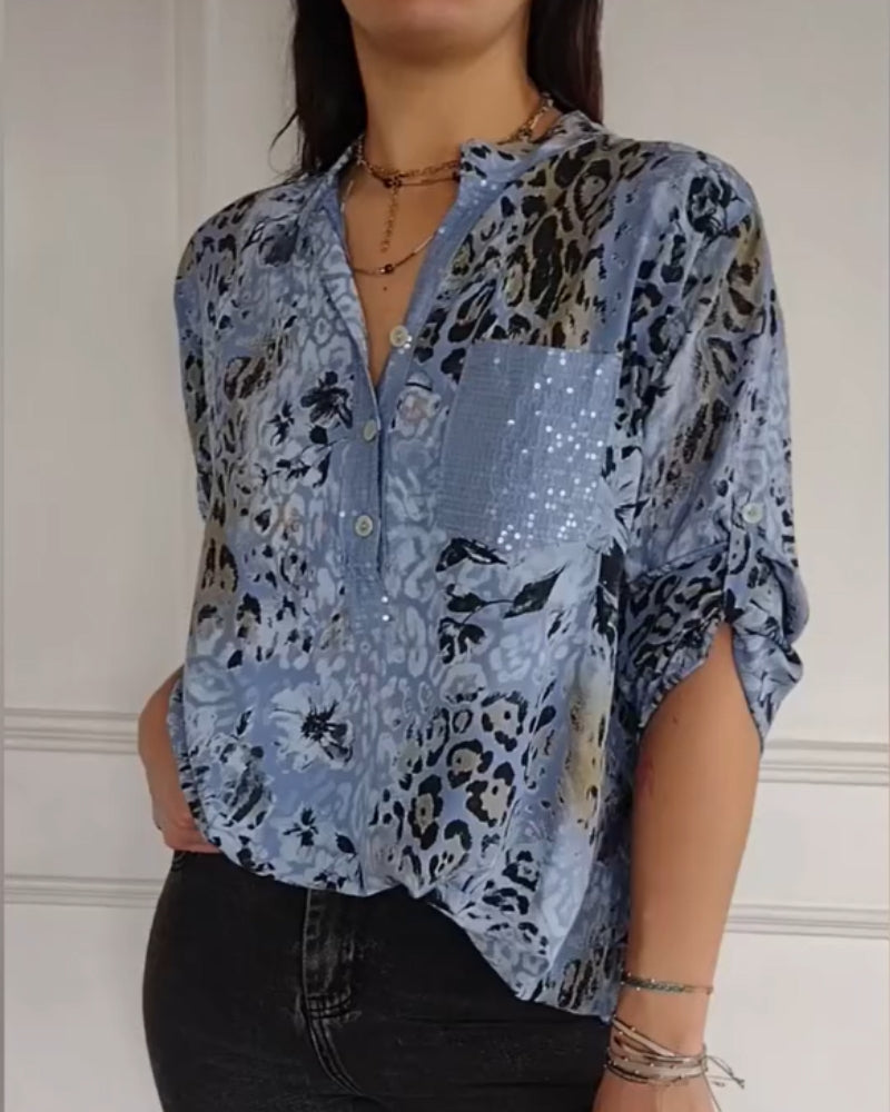 Tabitha | Women's Sequin Top
