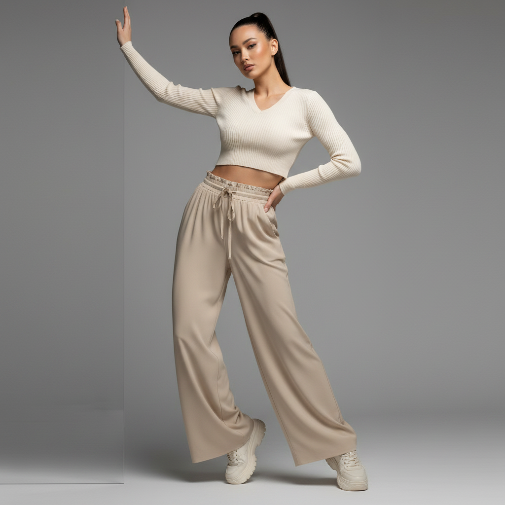 Chic Comfort | Women's Trousers for Leisure and Style