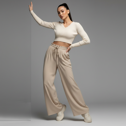 Chic Comfort | Women's Trousers for Leisure and Style