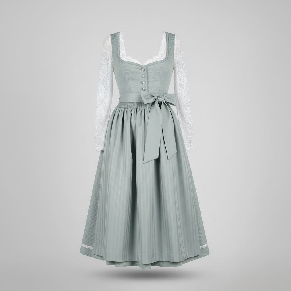 Elegant Dirndl Costume Dress | Women's Dress for Oktoberfest