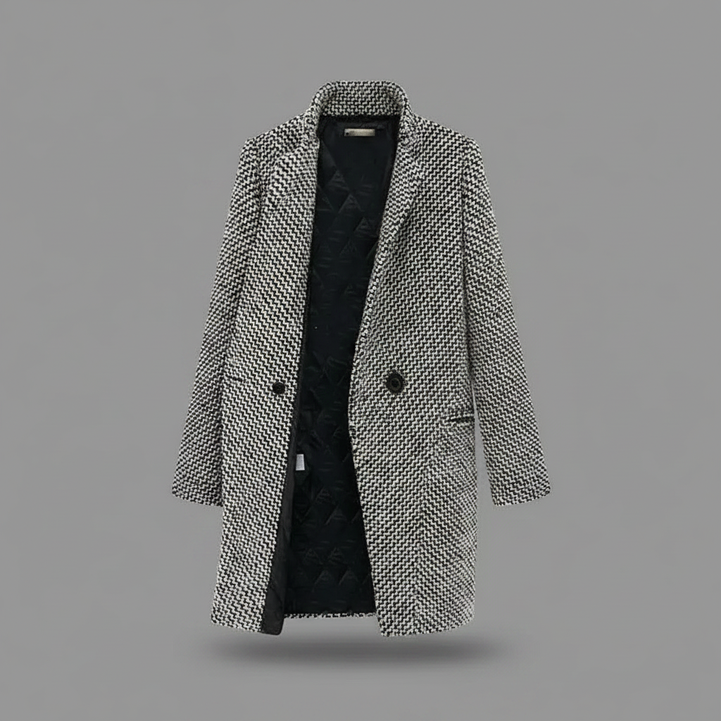 Elegant Long Wool Coat | Women's Winter Coats