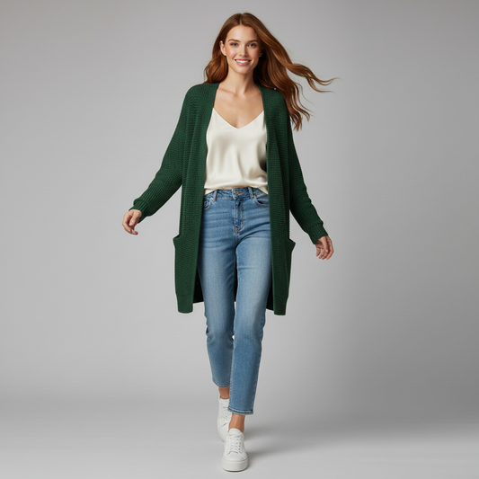 Elegant Women's Cardigan | Versatile Cardigan Sweater