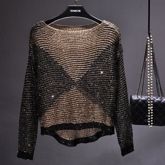 Kitty | Women's Sequin Top