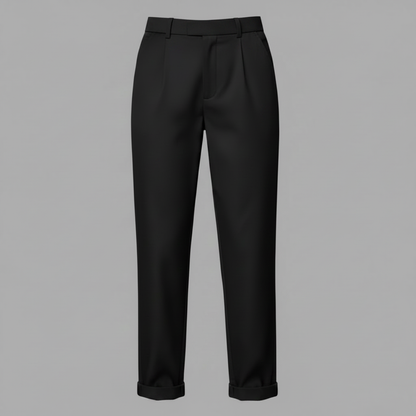 High Waist Women's Suit Trousers | Elegant Office Wear