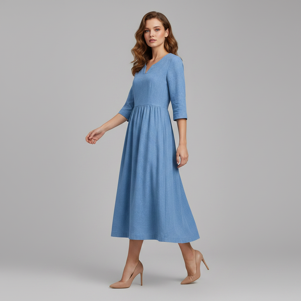 Isabel | Women's Elegant Plus Size Maxi Dress