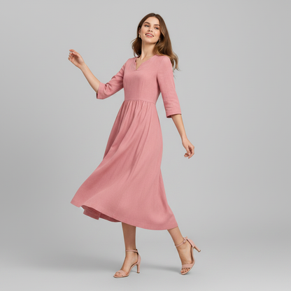 Isabel | Women's Elegant Plus Size Maxi Dress