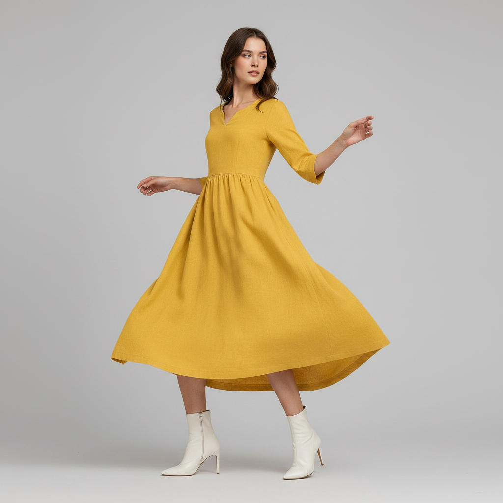 Isabel | Women's Elegant Plus Size Maxi Dress