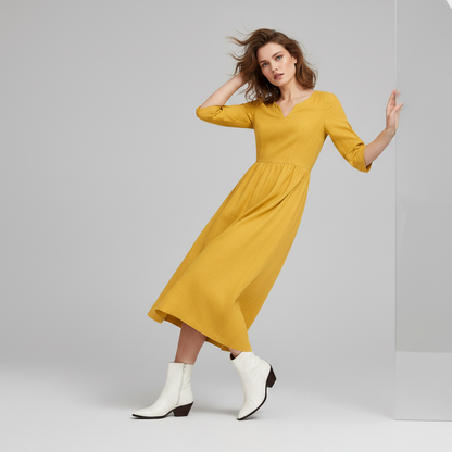 Isabel | Women's Elegant Plus Size Maxi Dress