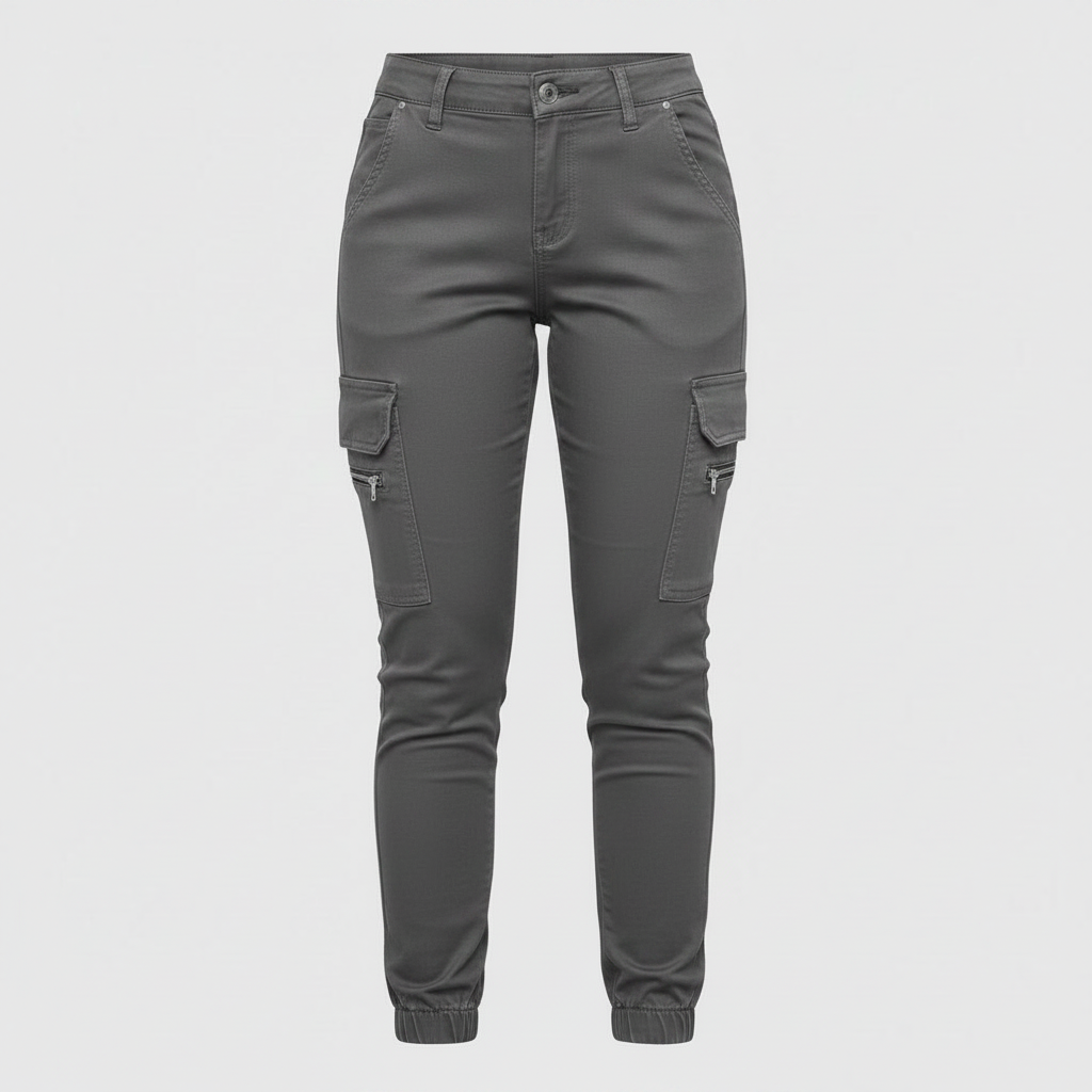 Modern Black Cargo Pants for Women | Urban Style Trousers