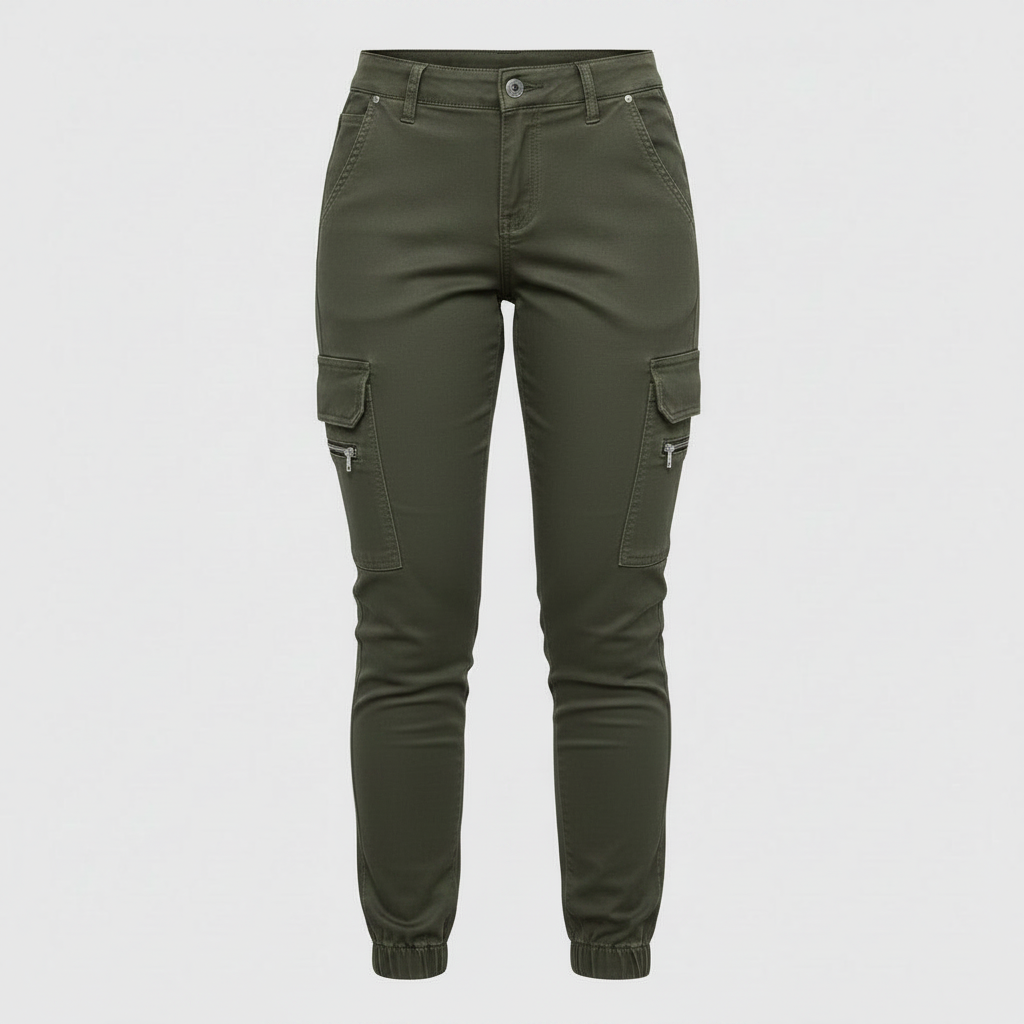 Modern Black Cargo Pants for Women | Urban Style Trousers