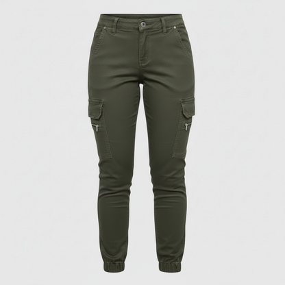 Modern Black Cargo Pants for Women | Urban Style Trousers