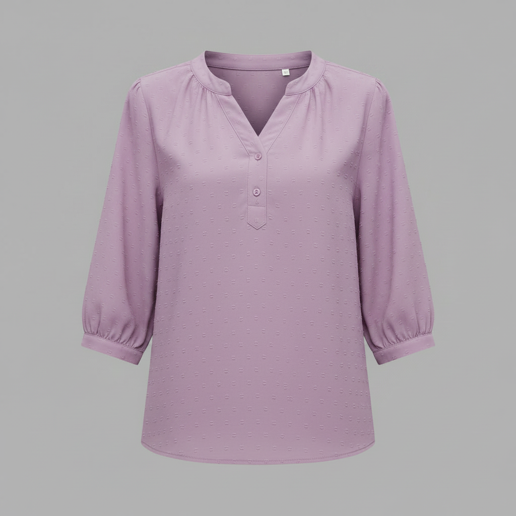 Silk Patchwork Blouse | Women's Summer Top