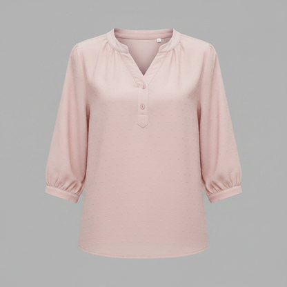 Silk Patchwork Blouse | Women's Summer Top