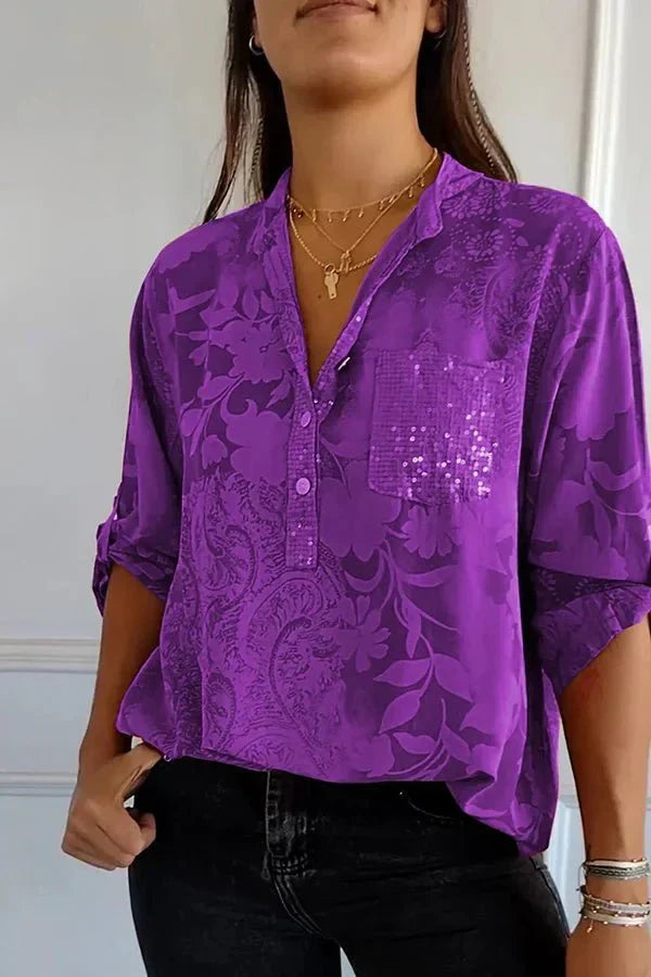 Winifred | Women's Sequin Top
