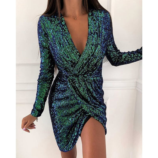 Marigold | Women's Sequin Dress