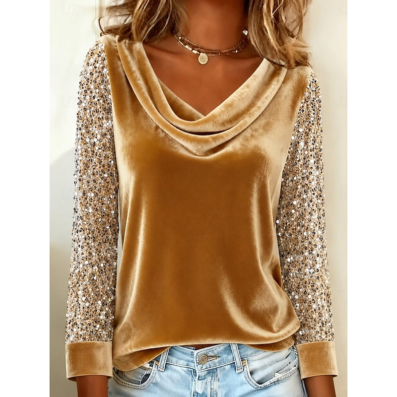 Arabella | Women's Sequin Top