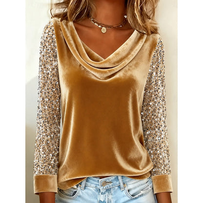 Arabella | Women's Sequin Top