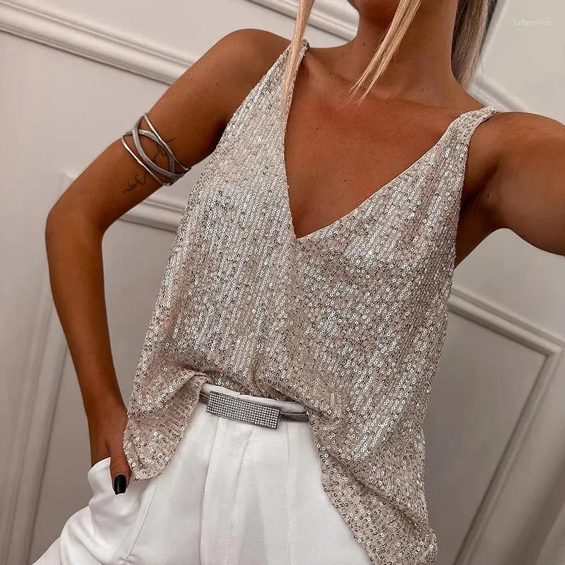 Jemima | Women's Sequin Top