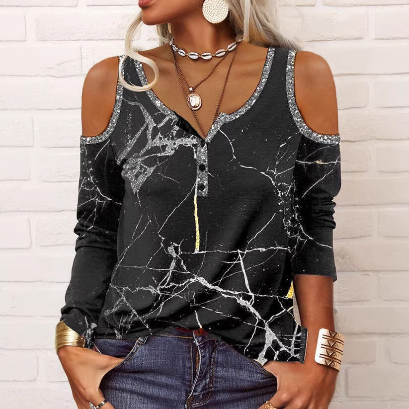 Romilly | Women's Sequin Top